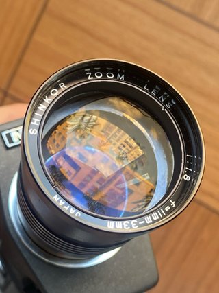 Cámara Super 8 Naigai Reflex Zoom