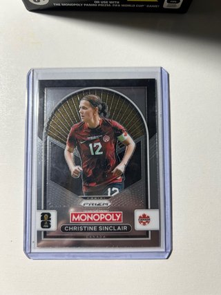 Carta Panini Prizm Monopoly Christine Sinclair