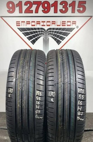 195 55 16 H BRIDGESTONE RUEDA PREMIUM YA MONTA
