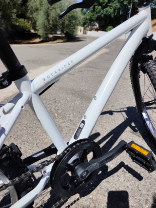 Bicicleta infantil MTB 24 blanca