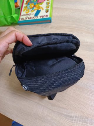 Bolso bandolera riñonera negro