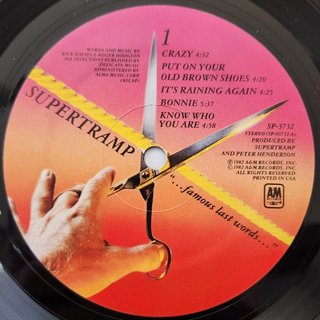 Supertramp - ...Famous Last Words...