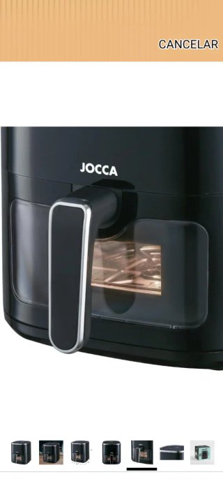 Freidora de Aire JOCCA 5L Ventana Negra