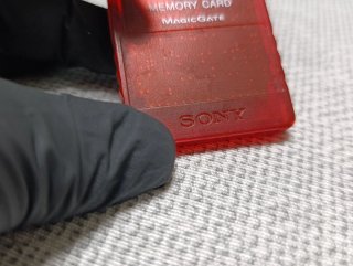 Tarjeta Memoria PS2 8MB Sony MagicGate Roja