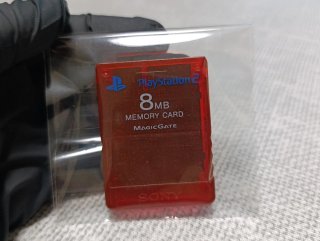 Tarjeta Memoria PS2 8MB Sony MagicGate Roja