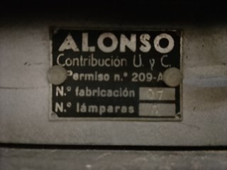 Radio Antigua Marrón y Beige