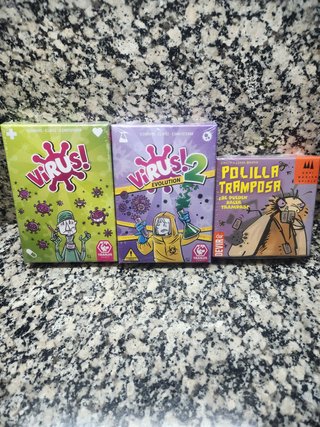 Juegos Virus, Virus Evolution y Polilla Tramposa