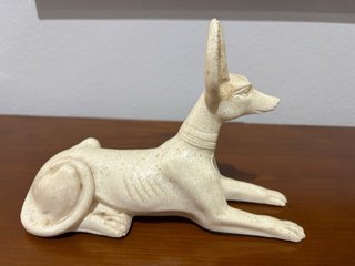 Lote Figuras Piedra Egipto Anubis Faraón