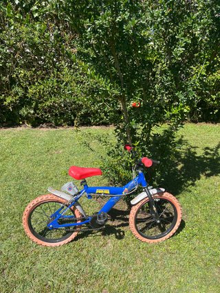 Bici Infantil Spiderman Azul