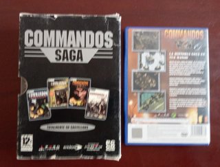 COMMANDOS SAGA PC (4 JUEGOS) y Commandos 2 PS2