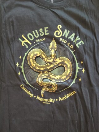 Camiseta House Snake Harry Potter Talla S