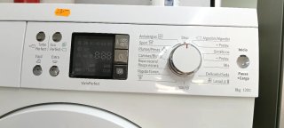 LAVADORA CARGA FRONTAL BOSCH 8 KG A+++
