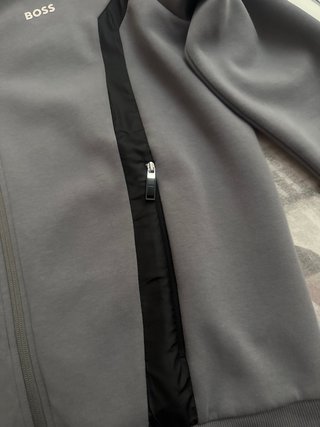Conjunto Chándal BOSS Gris y Negro