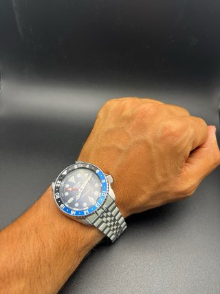 Seiko 5 Sports GMT SSK003K1 Blueberry COMPLETO