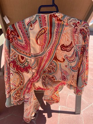 Blusa Estampada Paisley Talla Única