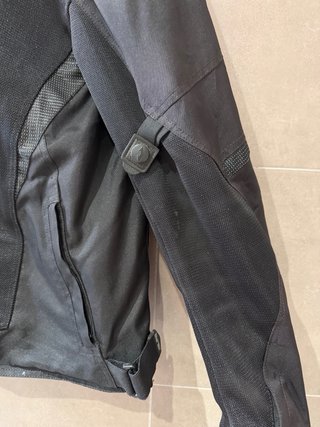 Chaqueta Moto Miline Talla XL Negra