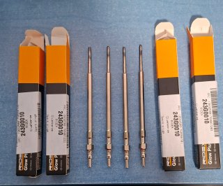 4 Calentadores Ridex Nuevos sin usar.