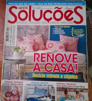 Lote de quatro revistas Soluções