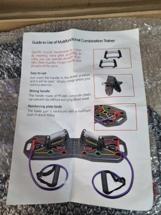Tabla de flexiones multifunción