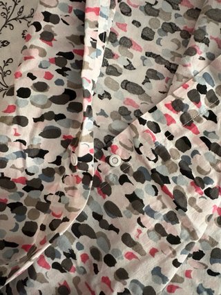 Funda Nórdica Gris y Rosa