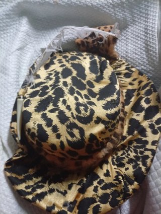 Sombrero estampado leopardo