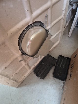 Panel techo con foco integrado