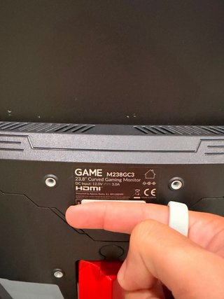 Monitor Gaming Curvo GAME 23.8”