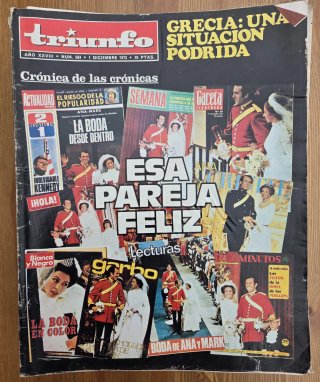 Lote 27 revistas triunfo