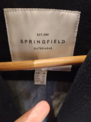 Americana Springfield Talla M Azul