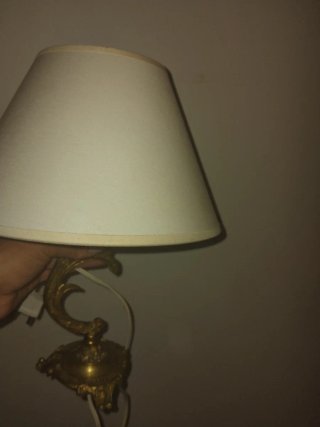 Lámparas antiguas mesita de noche