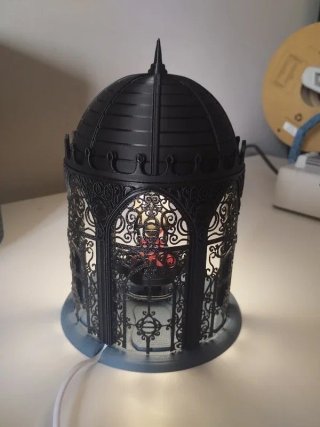 Lámpara Diorama Hornet Hollow Knight