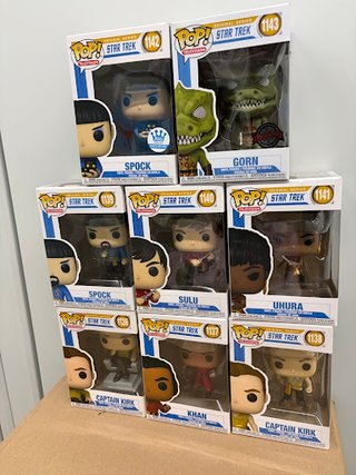 Pack 8 Funko Pop Star Trek Original Series