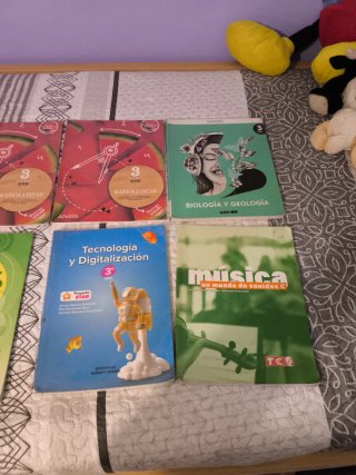 Libros de texto 3°ESO