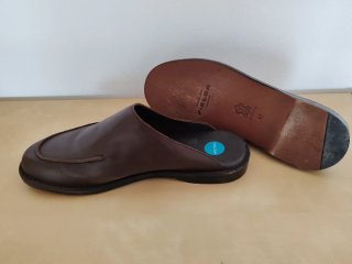 Mocasines Pielsa sin talón Marrón