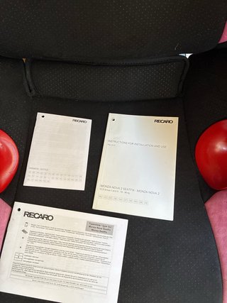 Silla RECARO Monza Nova 2 Negra/Rosa