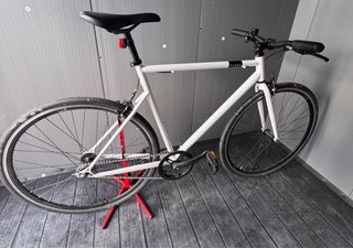 Bicicleta Fixie Blanca