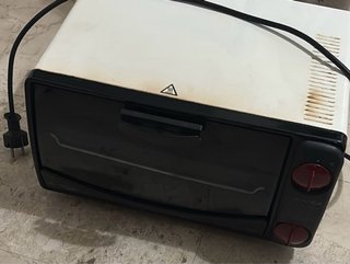 Horno pequeño para pizzas, pescado y carne