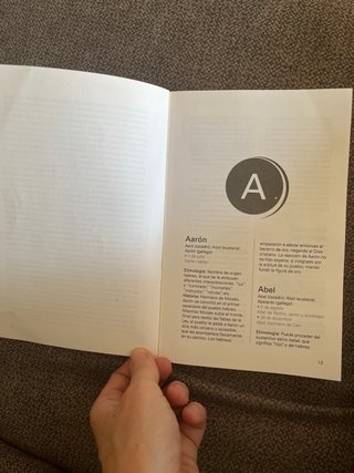 Libro Nombres para tu bebé