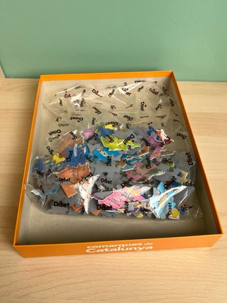 Puzzle Comarques de Catalunya 142 piezas