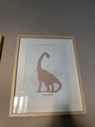Cuadros de dinosaurios (2 unidades)