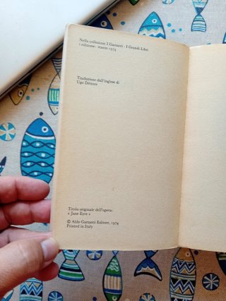 Libro Jane Eyre , I edizione 1974