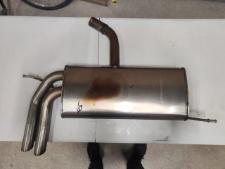 Silenciador de escape doble VW Original