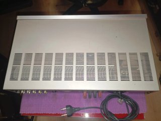 Amplificador Nikko NA-400II Plata y Azul