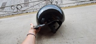 Casco de equitación negro. Talla 54