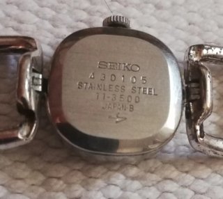 Reloj Seiko Mujer Vintage 1974