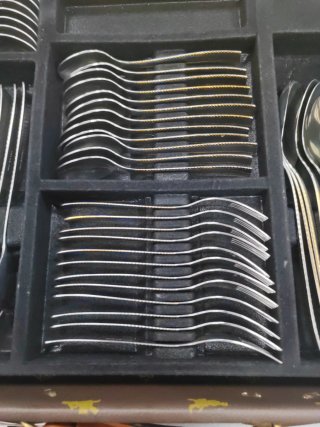 Cubertería Monix 75 Piezas Acero Inoxidable