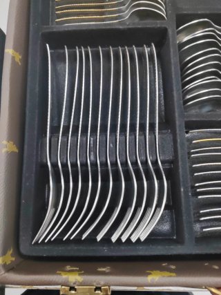 Cubertería Monix 75 Piezas Acero Inoxidable