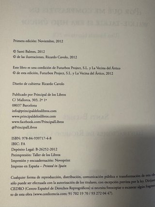 ¿Por qué me comprasteis un walkie-talkie si era...
