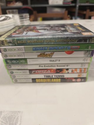 8 Juegos Xbox 360: Fable II, Forza 2, Borderlands