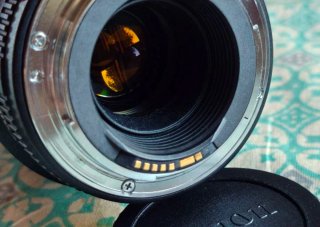 Objetivo Canon EF 100mm f/2.8 Macro USM Impecable.